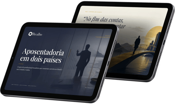 Capa do ebook Aposentadoria em dois países